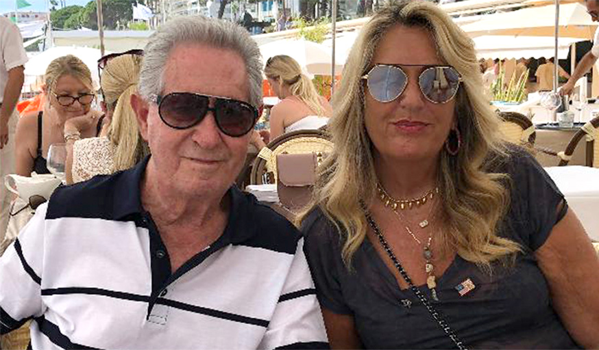 Corinne Buckley and father Bernard